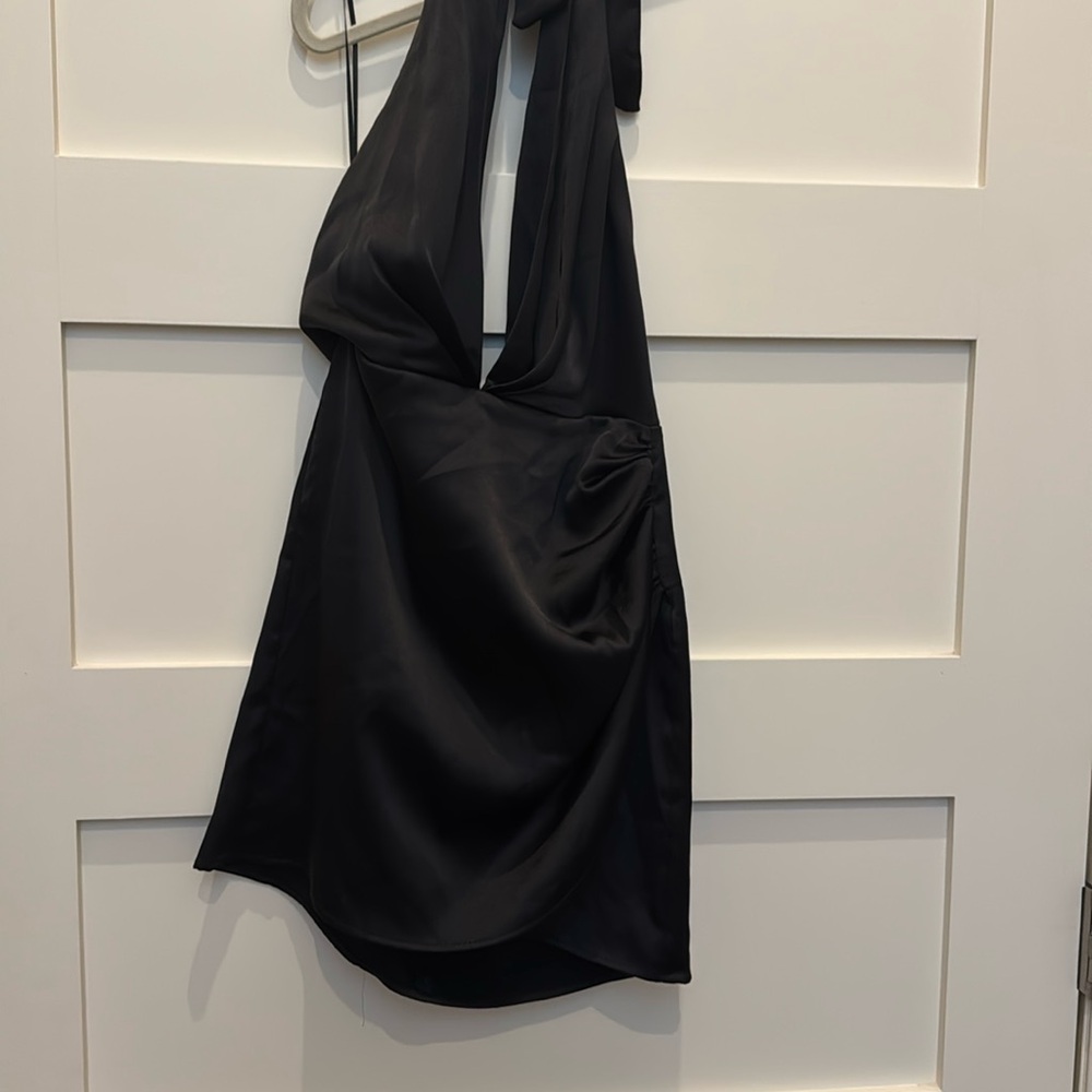 Zara halter black dress size small. Great condition